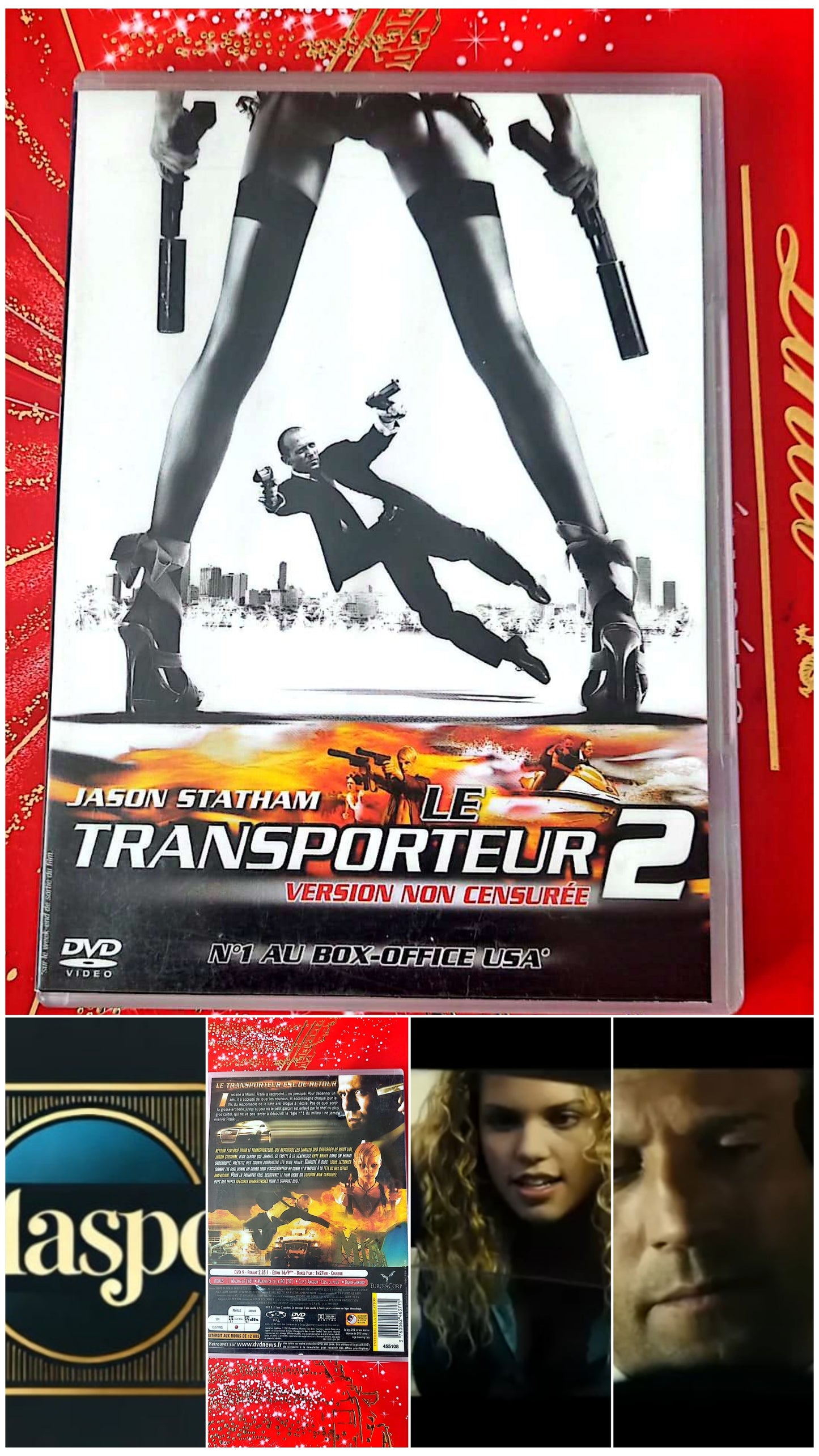 le transporteur 2 DVD vendu en Bon état