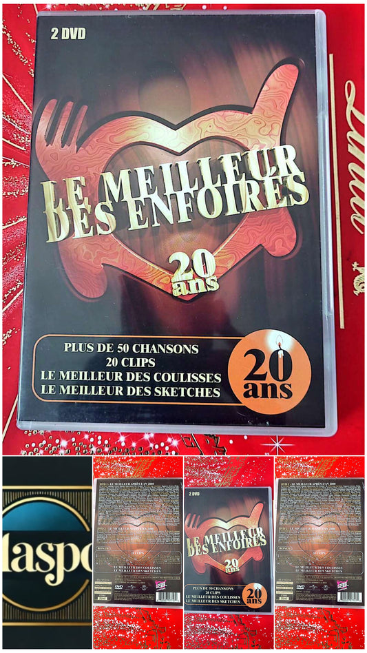 Le meilleur des enfoirés 20 ans DVD vendu en bon état Par blaspo