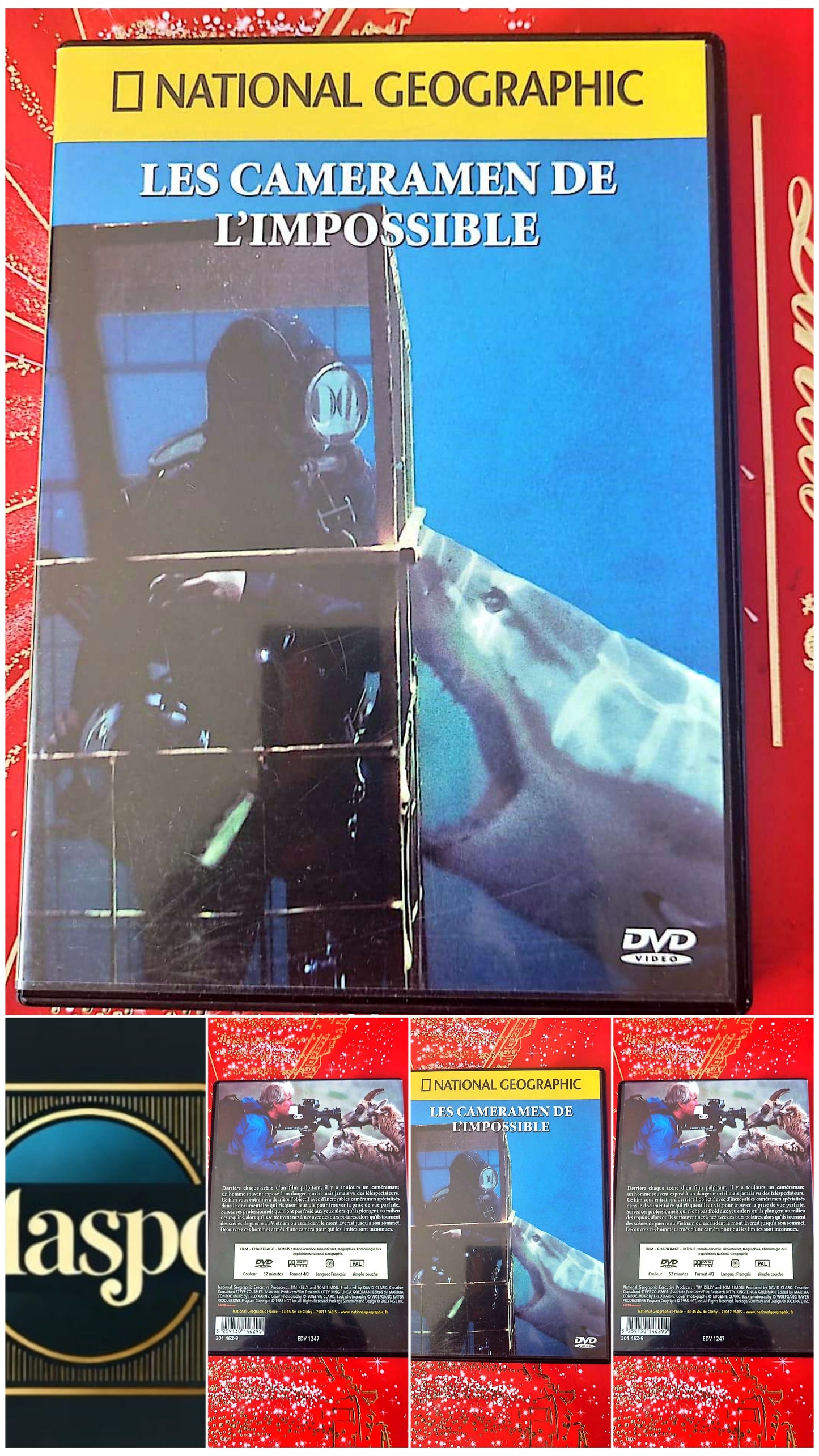National géographic les caméraman de l'impossible DVD vendu en Bon état Par blaspo