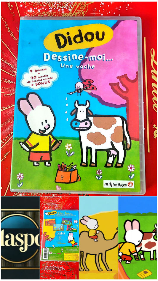 Didou dessine-moi une vache DVD vendu en Bon état Par blaspo