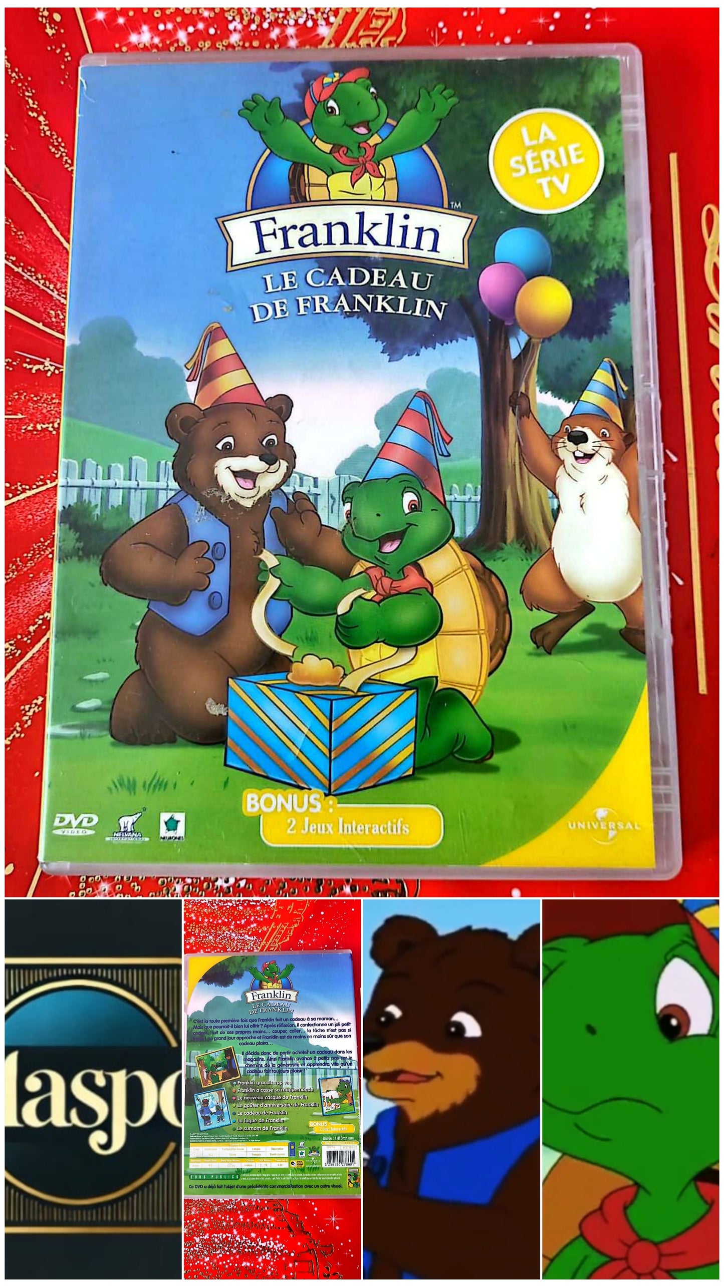 DVD : FRANKLIN la tortue: le cadeau de Franklin