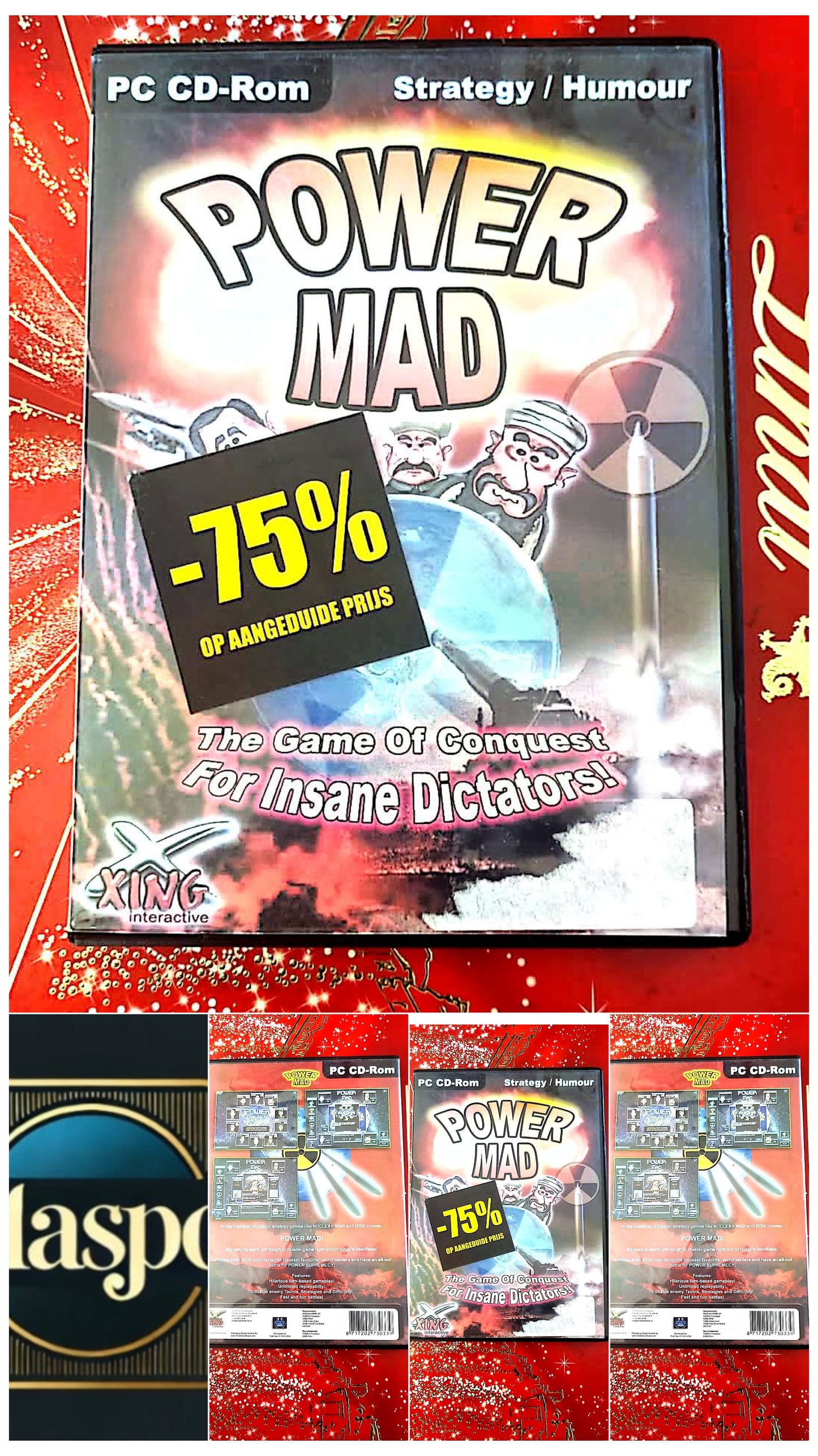 Jeu vidéo PC : strategy/humour power mad