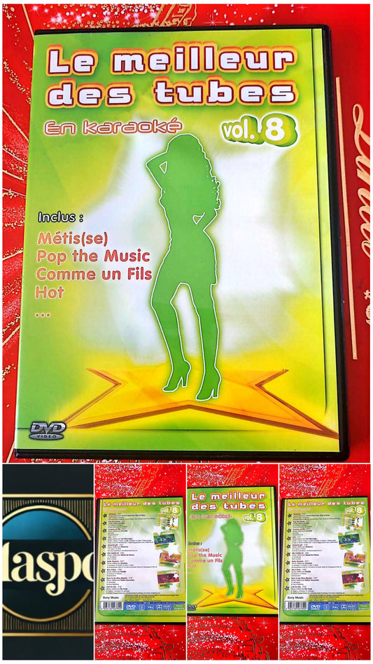 DVD : le meilleur des tubes en karaoké vol.8