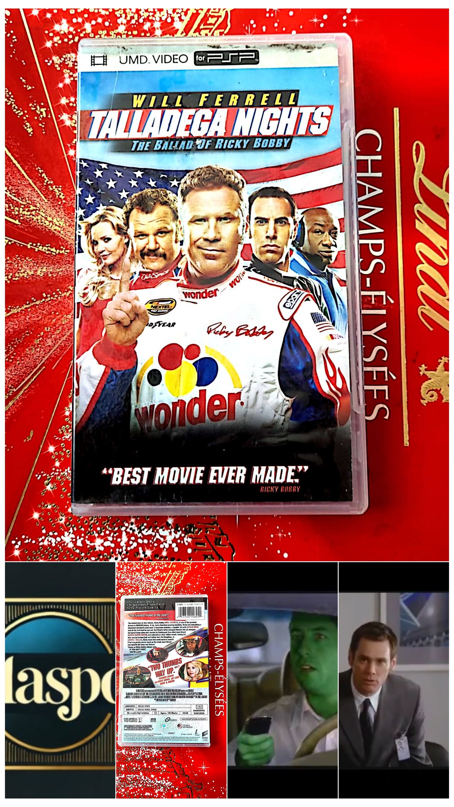 Talladega Nights: The Ballad of Ricky Bobby – UMD Vidéo pour PSP vendu en bon etat par blaspo