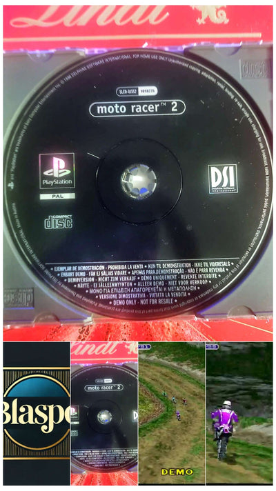 Moto Racer 2 – PS1 – CD démo seul – Sans boîtier – Version PAL