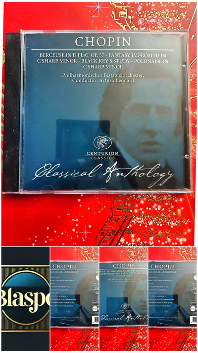 Chopin – Antología Clásica – Obras para Piano – CD de Música Clásica