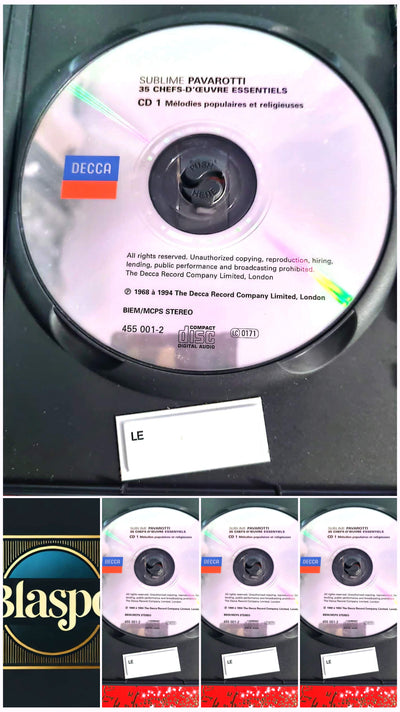 Luciano Pavarotti – 35 Obras Maestras Esenciales – CD 1 – Música clásica