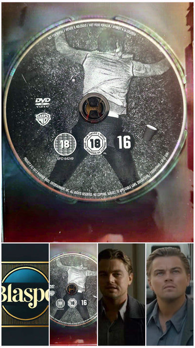 Inception – DVD Vídeo – Película de ciencia ficción – Solo DVD