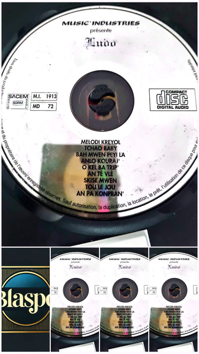 CD Audio Luidji – Melodi Kreyol – Musique Créole – Disque Original – Sans boîtier
