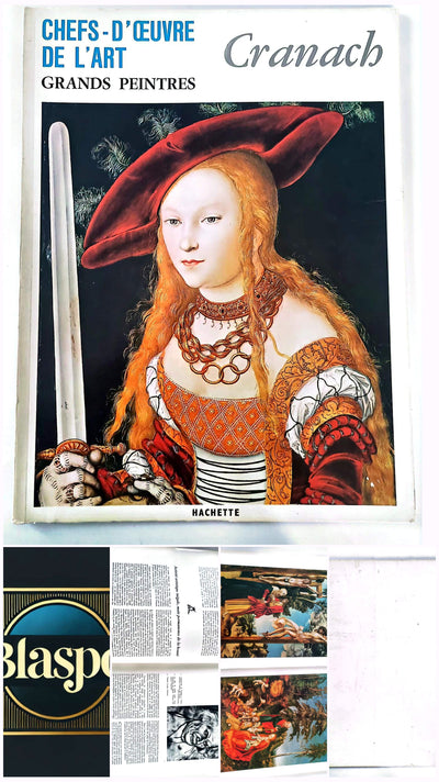 Cranach – Chefs-d’œuvre de l’art – Grands peintres – Livre d’art illustré – 12 pages – Hachette