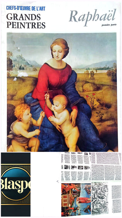 Rafael – Obras maestras del arte – Grandes pintores – Libro de arte ilustrado – 12 páginas – Hachette