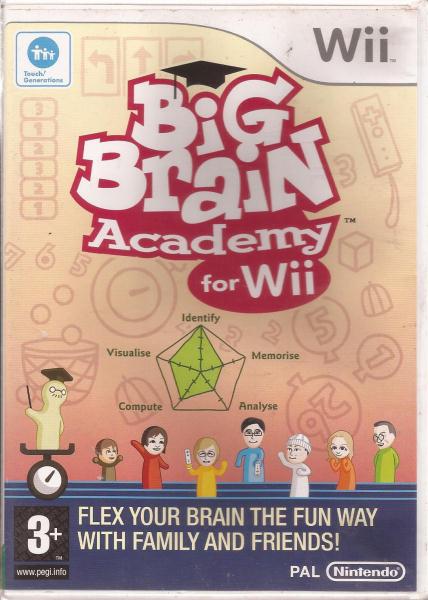Juego Wii Big Brain Academy
