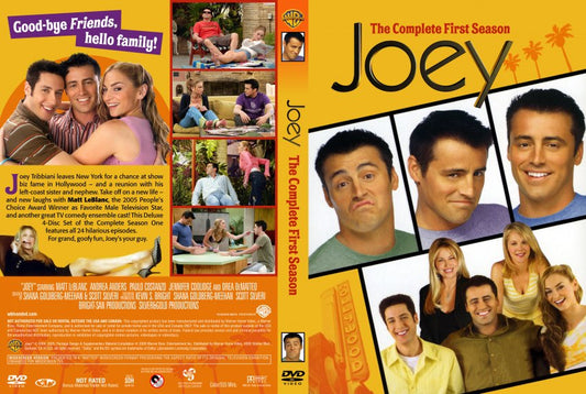 Joey – Intégrale Saison 1 Disque 3 (Épisodes 9 à 12) – Série TV Comédie – DVD