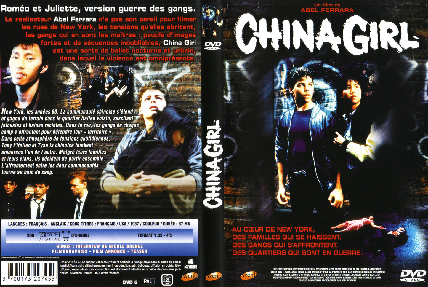 CHINA GIRL DVD vendu en Bon état Par blaspo