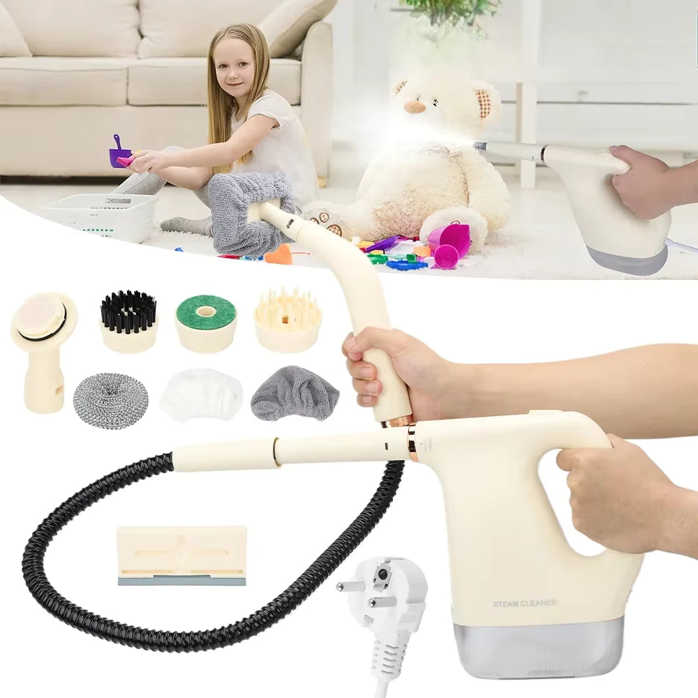 Nettoyeur Vapeur Portable Haute Pression Multifonction – Avec Accessoires | Sans Produits Chimiques