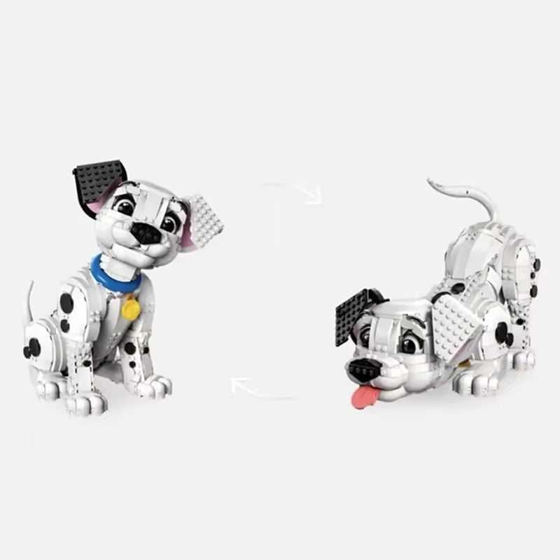 Blocs Construction Chiot 1722 Pièces – Modèle Chien DIY Compatible 43269 – Jouet Enfant Cadeau Noël
