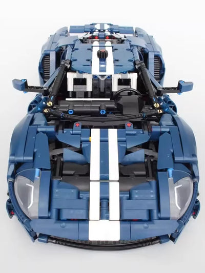 Coche Deportivo de Bloques de Construcción 1468 Piezas – Modelo Técnico Tipo GT, Juego de Construcción para Adultos y Niños