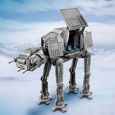 Figurine robot marcheur 1267 pièces – Modèle mécanique à construire type science-fiction – Blocs de construction compatibles