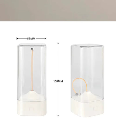 Lampe de Bureau LED Design Magnétique Rechargeable – Tactile USB – Chambre, Bureau & Camping