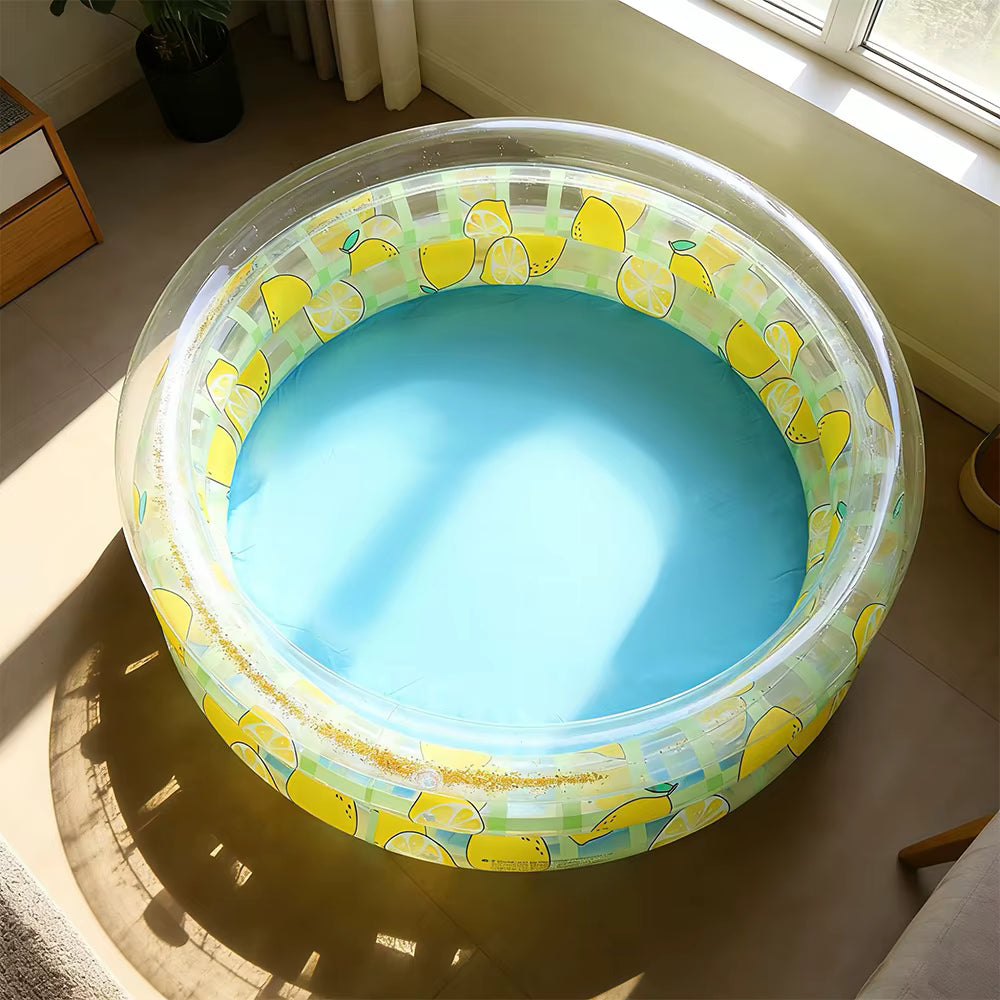 Piscine Gonflable Portable et Pliable pour Enfant – Baignoire Gonflable Multifonction pour Maison, Jardin, Terrasse et Vacances