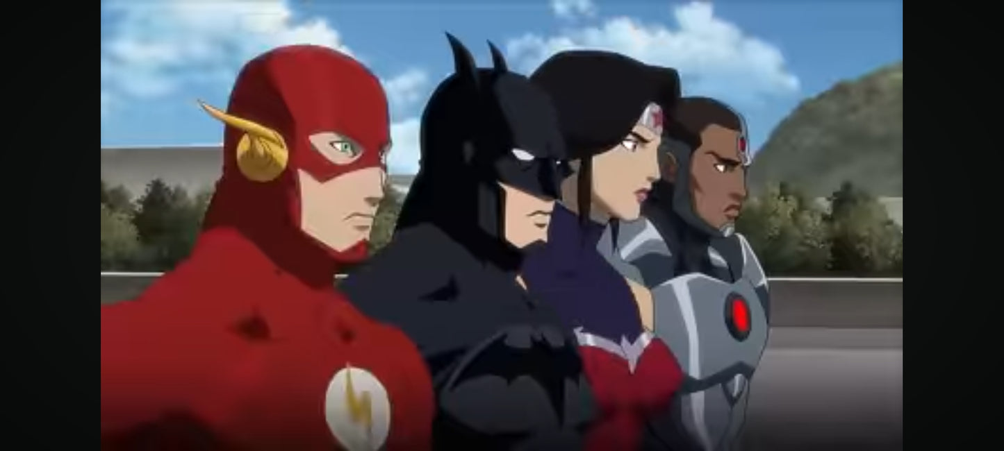 DVD : la ligue des justiciers la cité des singes