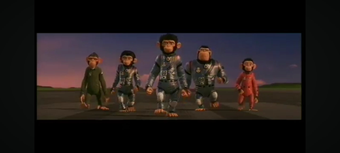 DVD : les chimpanzés de l'espace
