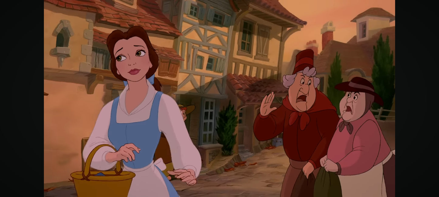 DVD : la belle et la bete dessin animé complet en