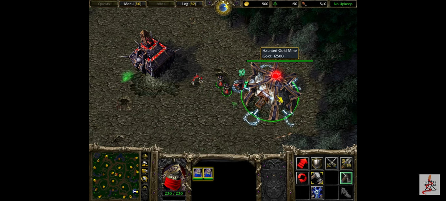 Jeu vidéo PC : warcraft 3 frozen throne jeu pc