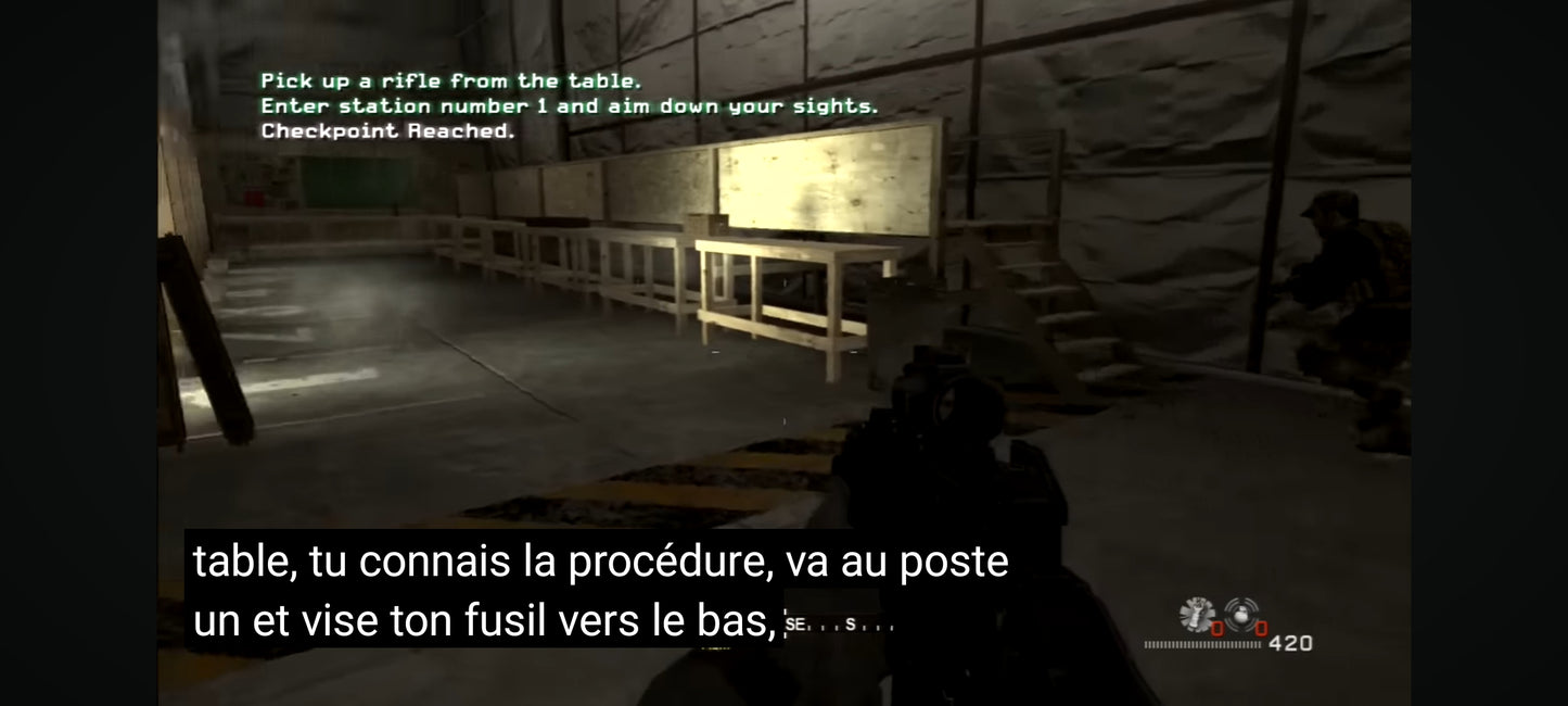 Jeu vidéo PS3 : call of duty 4 modern warfare ps3