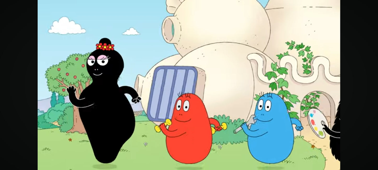 Barbapapa de la terre à la lune DVD vendu en Bon état