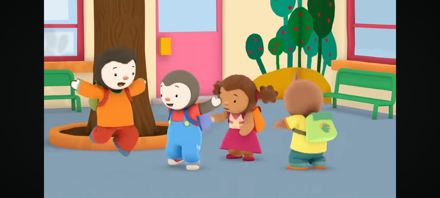 T'choupi a l'école vive les vacances DVD