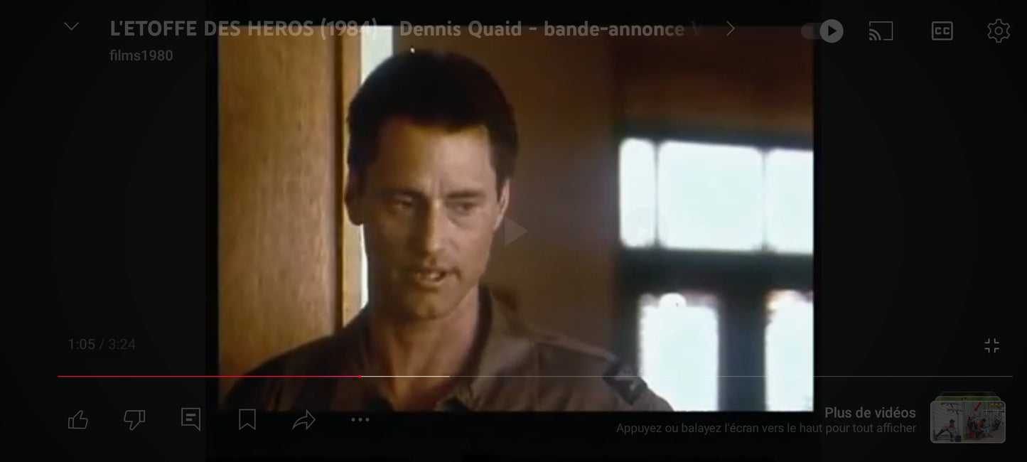 l'etoffe des heros film DVD