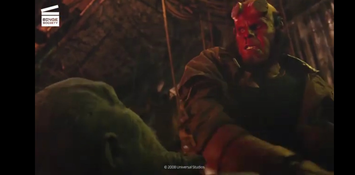 DVD Hellboy les legions D'or maudites