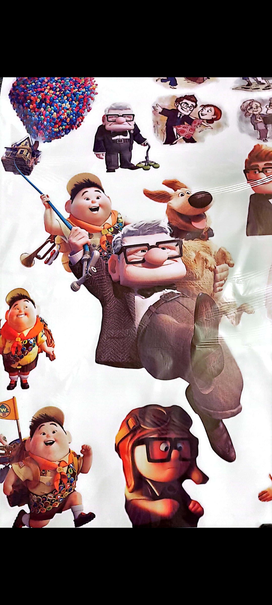 Stickers muraux Là-Haut – Grand format 90x60 cm – Déco Pixar, chambre enfant, salon, dessin animé, aventure, exclusif – 8