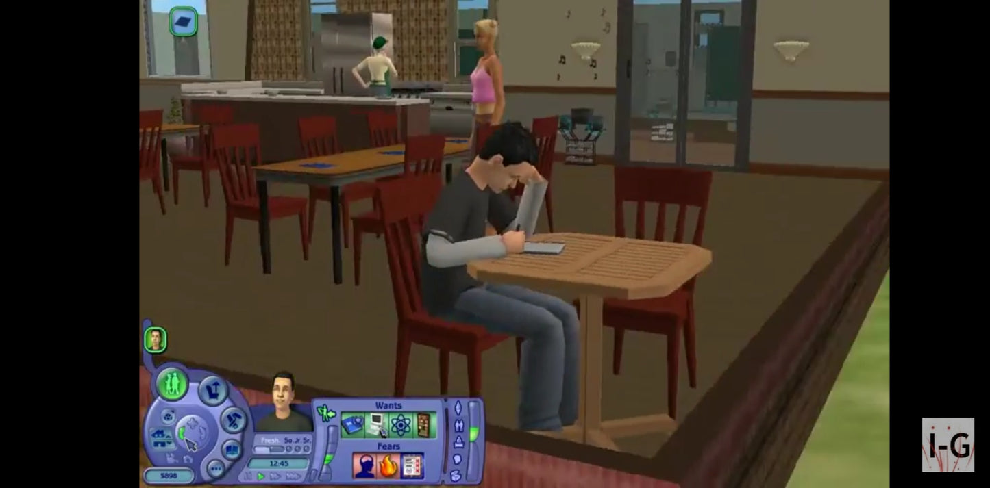 Jeu vidéo PC : the Sims 2 university