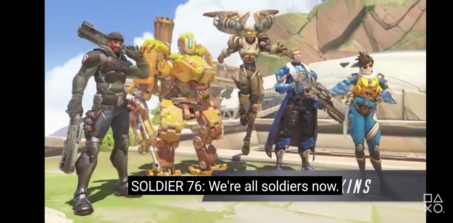 Jeu vidéo PS4 : overwatch ps4