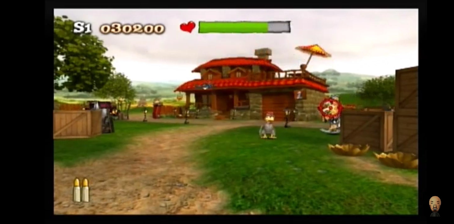Jeu vidéo Wii : chicken riot