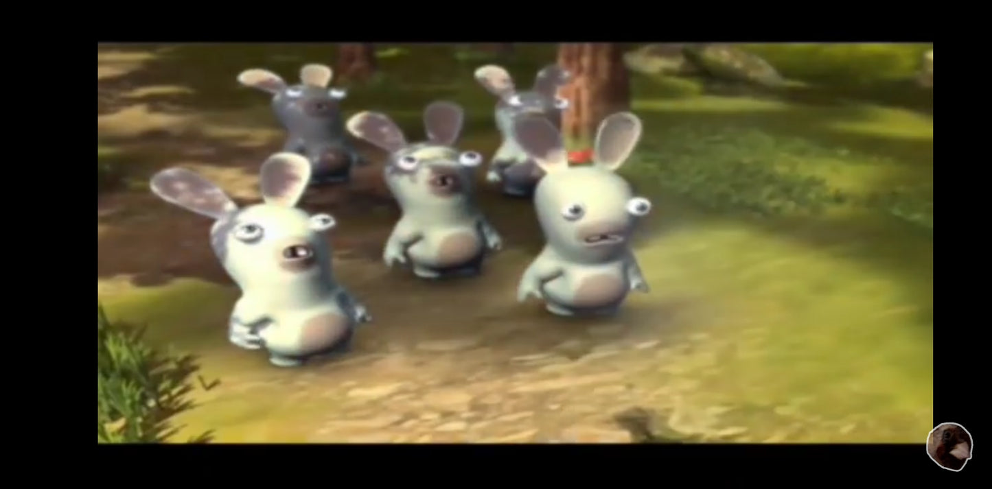 Jeu vidéo Wii : the lapins Crétins Show
