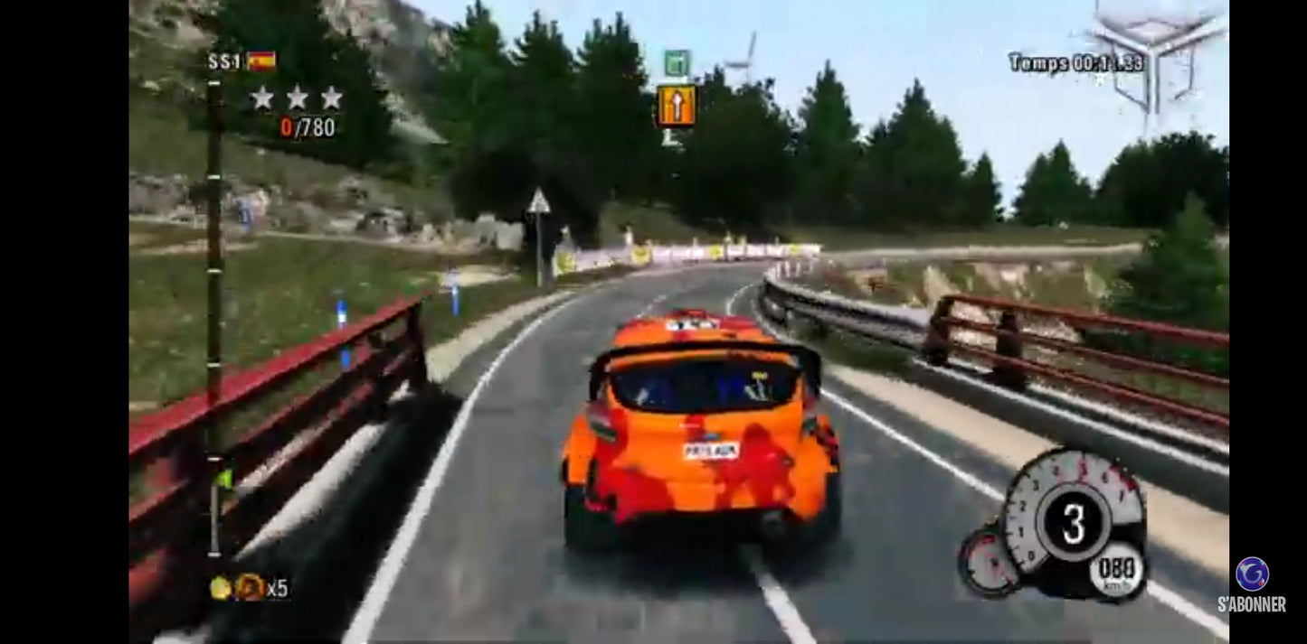 Jeu vidéo PS2 : 9 demos jouable wrc 3