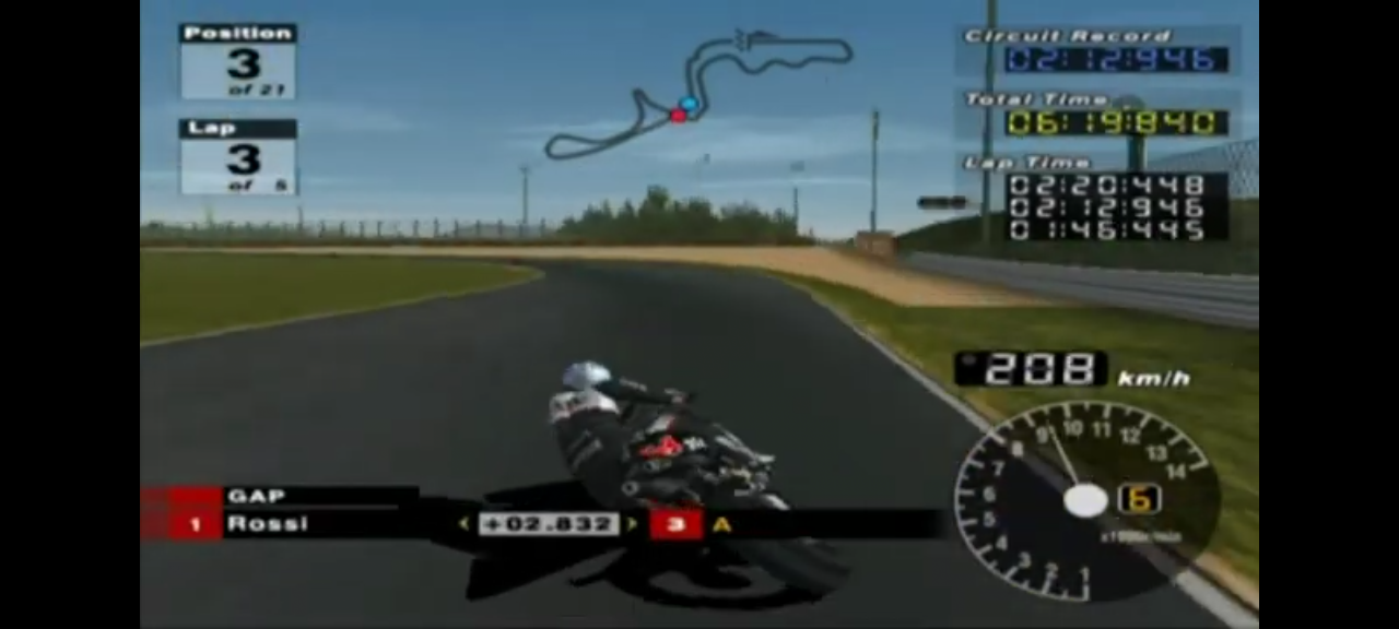 Jeu vidéo PS2 : ps2 moto gp3