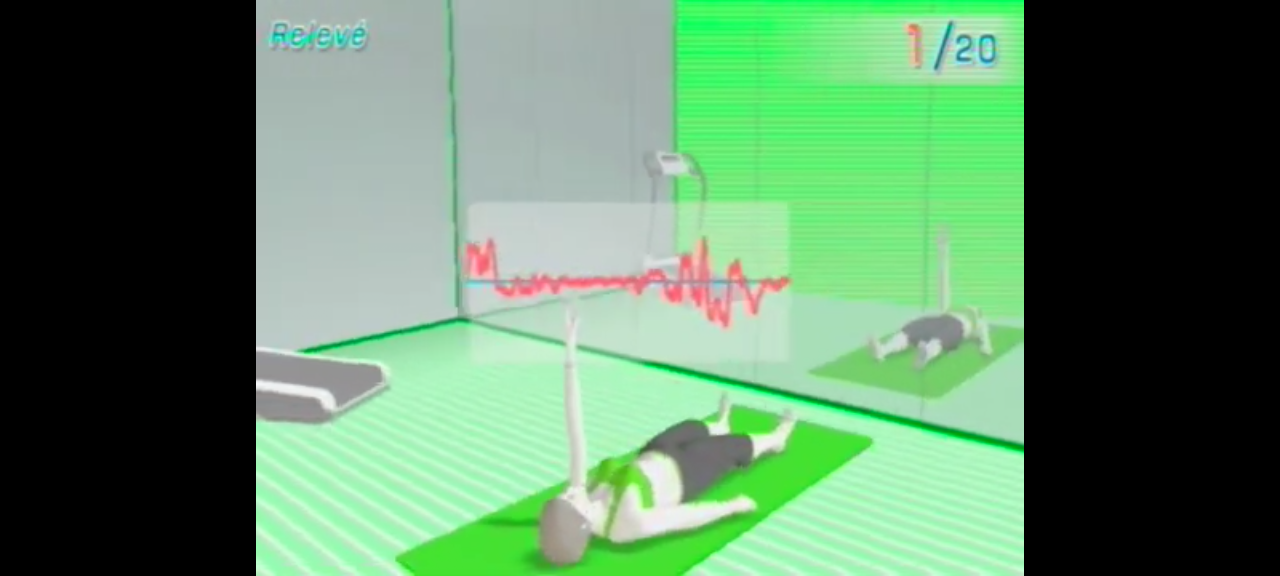 Jeu vidéo Wii : fit plus