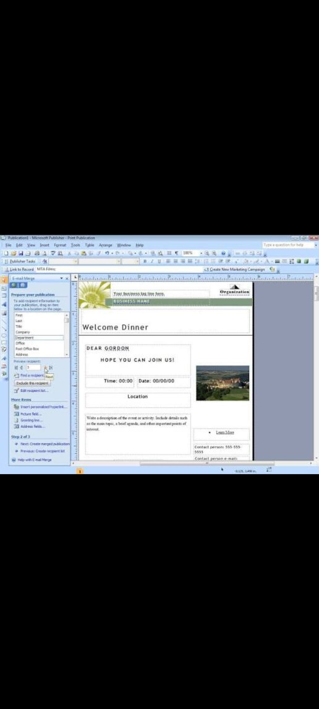 Formation Publisher 2007 – Formation multimédia interactive – Quick Training – Neuf