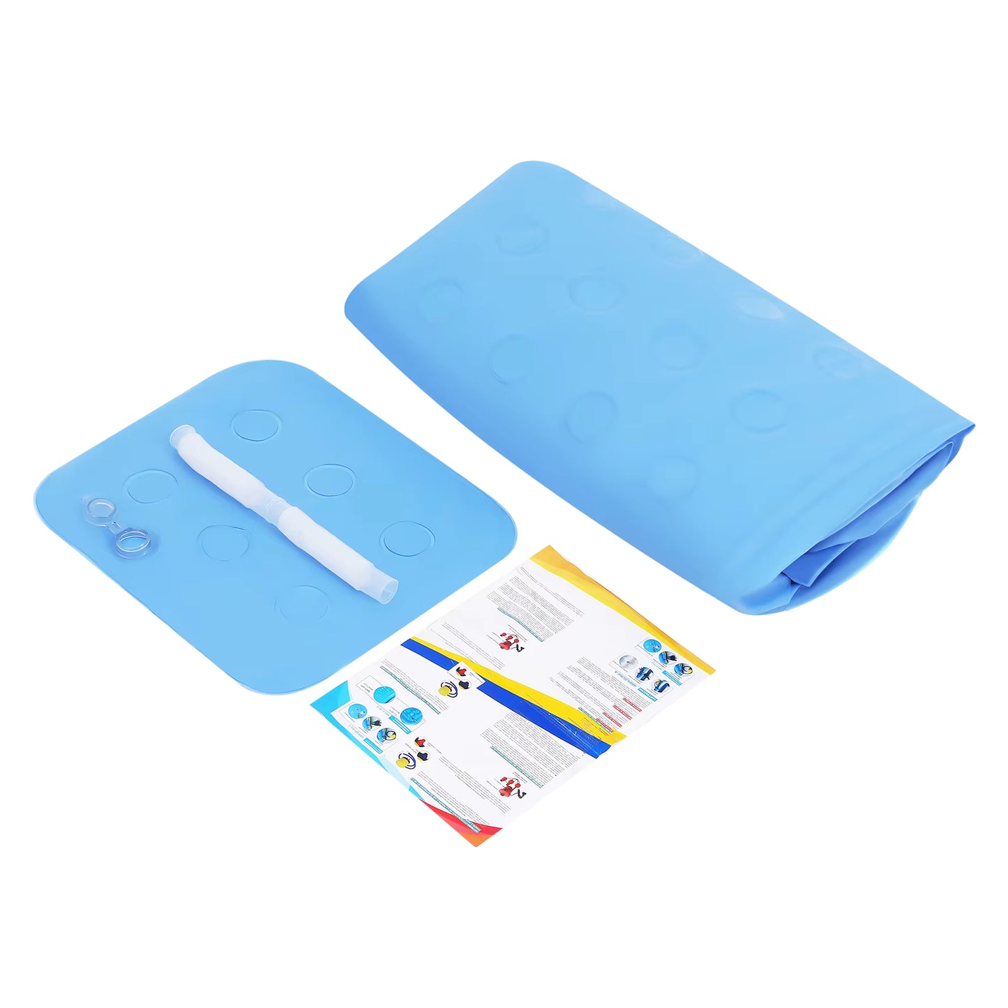 Baignoire Gonflable Pliable 160x84x64cm – Piscine Portable Enfant Adulte – Bassin Gonflable Intérieur Extérieur