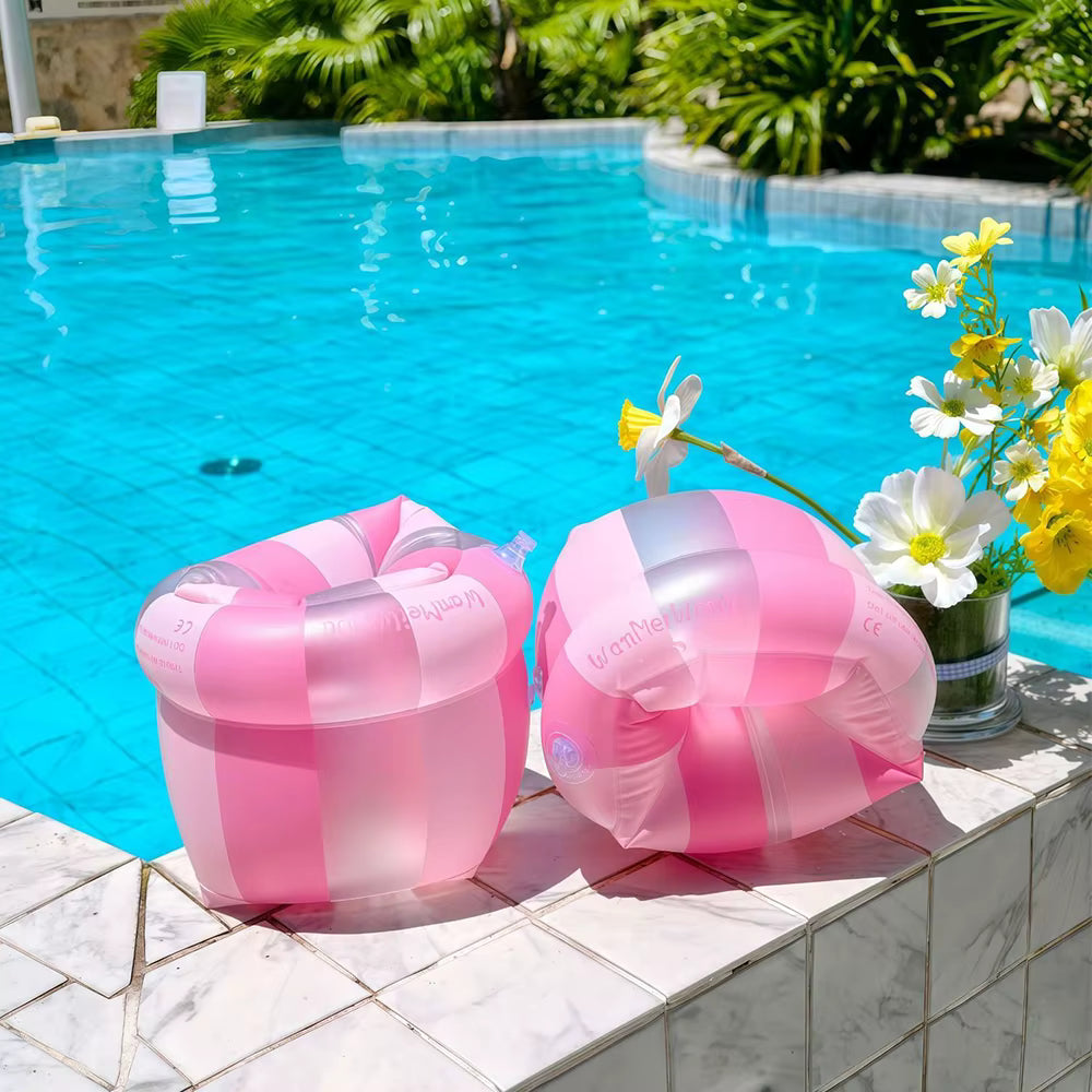 Brassards Gonflables Enfant pour Piscine et Plage – Aides à la Flottabilité pour Natation – Accessoires Aquatiques d'Été Réutilisables