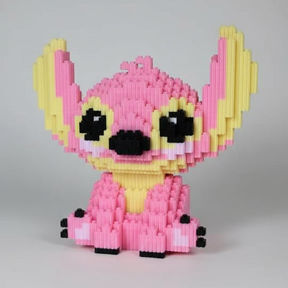 Figurine blocs de construction 21 cm – Modèle mignon à assembler – Jouet créatif décoratif – Compatible briques