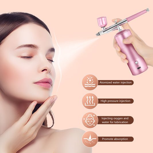 Aérographe Sans Fil avec Compresseur – Kit Portable Rechargeable pour Ongles et Peinture