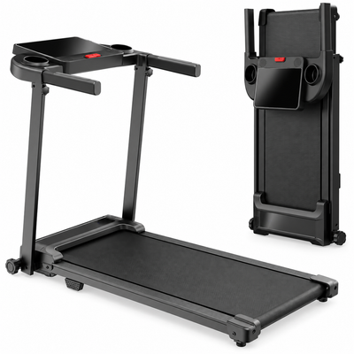 Tapis de Marche Pliable Motorisé 10 km/h – Walking Pad Silencieux Écran LCD – Fitness & Cardio Maison & Bureau