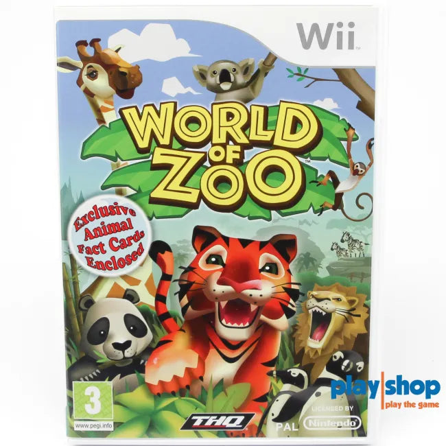Jeu Wii World of zoo