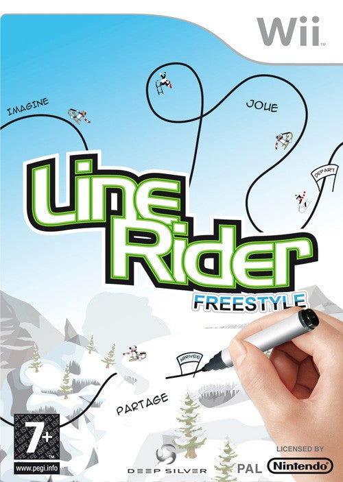 Jeux de Wii - Line Rider Freestyle - 7 ans et +