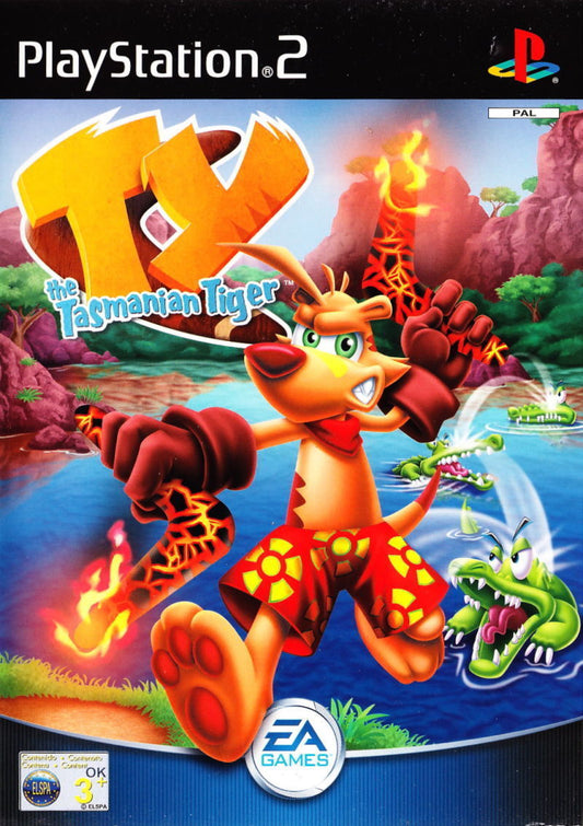 TY Le tigre de Tasmanie PS2